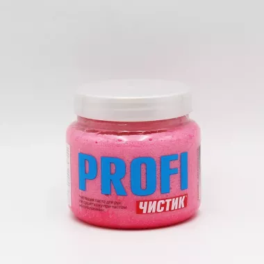 Паста для рук очищающая Чистик PROFI, п/э банка 450 мл