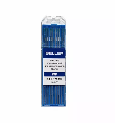 Электроды SELLER WP d=2,4 мм / 175 мм (10 шт; зеленый; AC)
