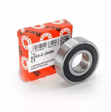 Подшипник  FAG- 6203-C-2HRS/P5 17х40х12мм