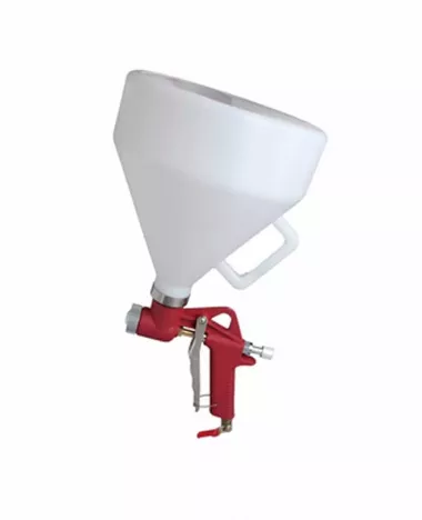 G-Hopper картушный пистолет-распылитель для штукатурки и текстурных покрытий с бачком 4, 6, 8 мм