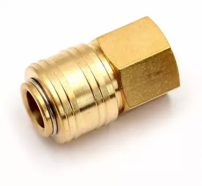 Пневмофитинг латунный БРС SF 1/2 "Мама" +внутренняя резьба (Евро) HIMPT