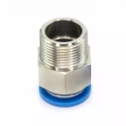 Пневмофитинг цанговый прямой с наружной резьбой PC 16-М22х1.5