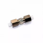 Фитинг пневматический цанговый латунный прямой NKI 4