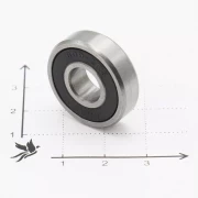 Подшипник   609 2RS (180019) 9*24*7мм