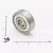 Подшипник  627 ZZ (80027) 7*22*7мм