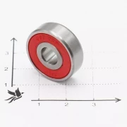 Подшипник  627 2RS (180027) 7*22*7мм