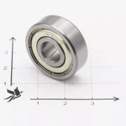 Подшипник  628 ZZ (80028) 8*24*8мм