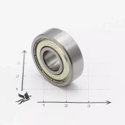 Подшипник  6000 ZZ (80100) (100zz) 10*26*8мм