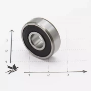 Подшипник   608 2RS (180018) 8*22*7мм