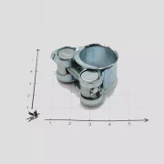 Хомут силовой одноболт. 20-22/18 W1