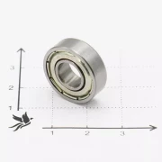 Подшипник 619/8 ZZ (1000098, 698) 8*19*6мм